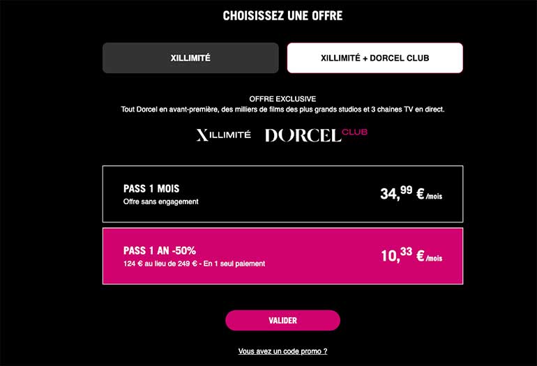 8500 films et vidéos pornos avec Dorcel