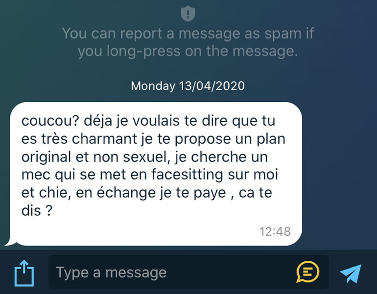 30 euro le caca